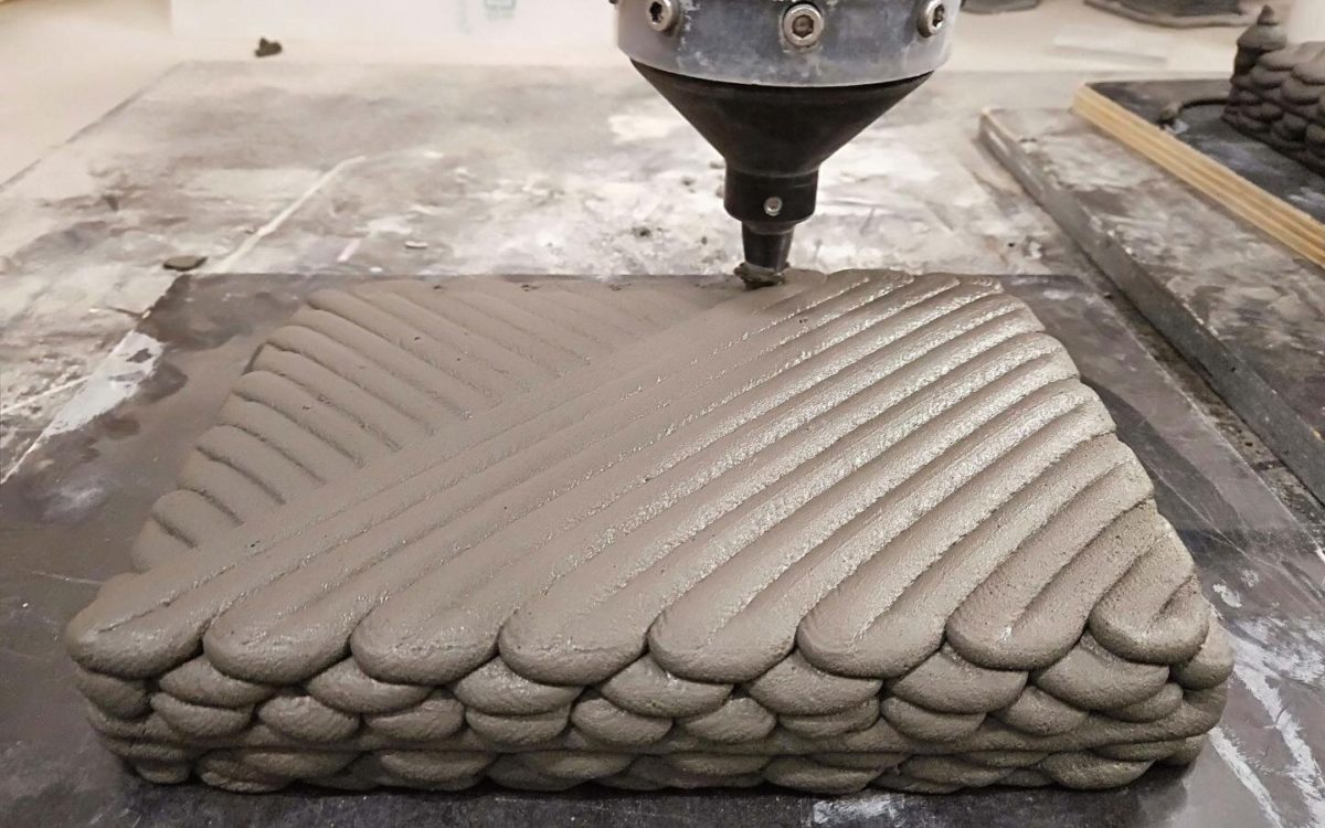 Scientists at Australia’s RMIT University found that 3D printing concrete in helicoidal, or spiral, patterns rather than standard parallel lines, resulted in increased structural integrity of the final piece.